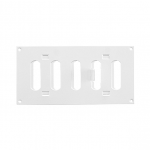 Europlast Reste metāla regulējama 200x100mm, balta