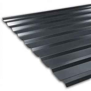 Balex Metal BP20B Trapecveida skārda loksne, 0.45mm, 2500x1100mm,7016/Grafīta