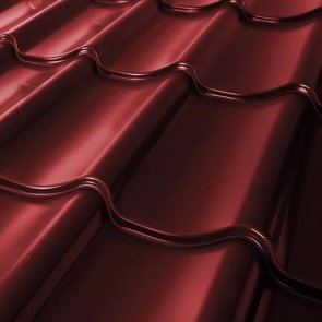 Balex Metal Spektrum Metāla dakstiņu profils, 0.45mm, 2500x1170mm, 3011/Sarkana