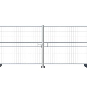 Vilmars Mobilā žoga divviru vārti, 2x4.4m