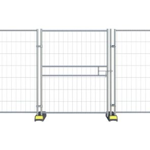 Vilmars Mobilā žoga vienviru vārti, 2.0x1.2m