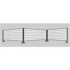 Vilmars Pārklājs mobilajam žogam, 90g/m2, 1.76x3.41m, balts