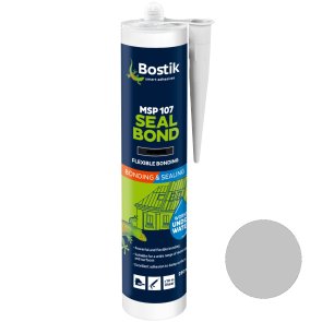 Bostik Msp 107 MS полимерный монтажный клей/герметик pelēka 0.3L