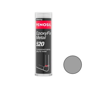 Penosil Epoxy Fix Metal 520 Эпоксидная шпатлевка для ремонта металлических поверхностей 30ml pelēks