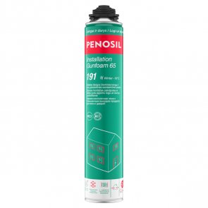 Penosil Installation Gunfoam 65 Winter 191 Ziemas PU putas ar lielāku izejošo putu tilpumu 870ml