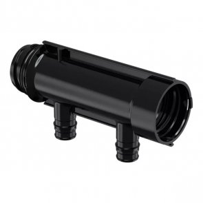 Uponor Aqua PLUS Sadalītājs Q&E PPM, 1 collas, 2x16mm, c/c 50