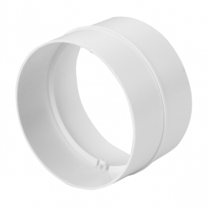 Europlast Apaļo kanālu savienojums plastmasas Ø125mm
