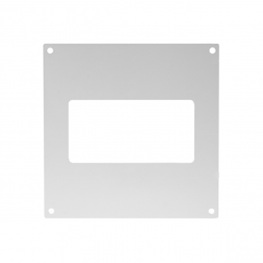 Europlast Flancis taisnstūra plastmasas 110x55mm