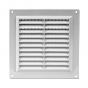 Europlast Ventilācijas reste plastmasas 150x150mm, balta