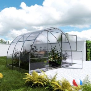 Baumera Klasika EASY Siltumnīca ar polikarbonāta pārklājumu 4mm, 3x2m (6m2)