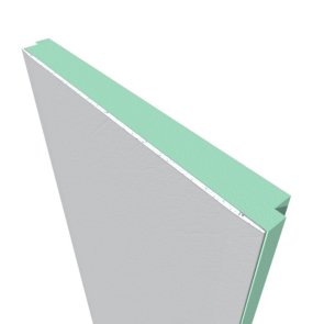 Finnfoam FF-PIR GYL poliuretāna loksnes ar ģipškartona plāksni 40x600x2600mm, 1.56m2 