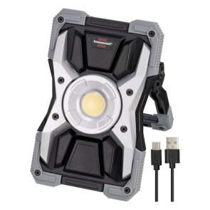 Brennenstuhl RUFUS Pārnēsājams LED prožektors ar akumulatoru, 15W/6500K, 1500lm, IP65, 1173100100