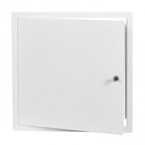 Europlast RMLA Metāla revīzijas lūka iekšdarbiem, ar atslēgu, 500x500mm, balta