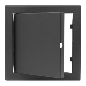 Europlast RLM Metāla revīzijas lūka iekšdarbiem, 150x150mm, antracīts