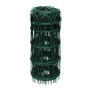 Vilmars Dekoratīvais žogs, zaļš, rūts 15x9cm, 0.65x10m