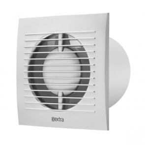 Europlast E-EXTRA Series EE Elektroventilators ar taimeri, D100mm, sudraba