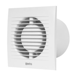 Europlast E-EXTRA Series EE Elektroventilators, D100mm, balts