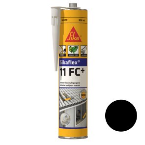 Sikaflex-11 FC+ Poliuretāna mastika un elastīgā līme 300ml, melns