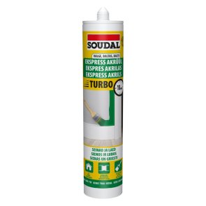 Soudal Express Paintable Sealant Akrila hermētiķis, balts, 280ml 