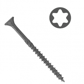 Wkret-met Koka skrūve ar gremdgalvu, ārdarbiem, Delta C4, Torx 25, 5x60mm (200gab)