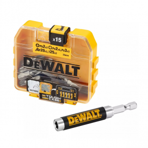 DeWalt Uzgaļu komplekts ar magnētisku uzgali, PH/PZ/TX 16gab