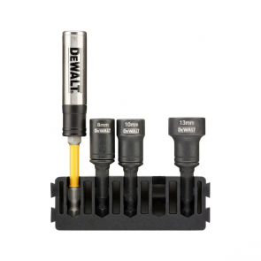 DeWalt Komplekts Uzgaļu turētājs + (8,10,13mm muciņas) (4gab)