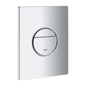 Grohe Nova Cosmopolitan Taustiņš, horizontāls/vertikāls, 156x197mm, hroms