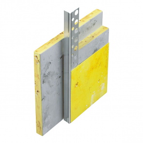 VWS Alumīnija nobeiguma profils reģipsim, 2.5m