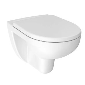 Jika Lyra Plus Rimless Tualetes pods, stiprināms pie sienas, 360x530mm, balts (bez vāka)