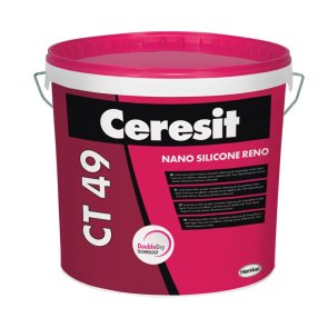 Ceresit CT49 Nano Silicone Reno Silix XD Nanosilikona krāsa, BW, 15L