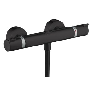 Hansgrohe Ecostat Comfort Vannas termostats, matēts melns