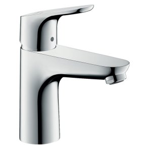 Hansgrohe Focus 100 Vannas istabas izlietnes maisītājs, ar pop-up, hroms