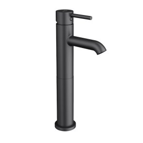 Jika Mio Vannas istabas izlietnes maisītājs, paaugstināts, L=220mm, matēts melns