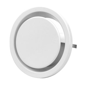 Europlast Metāla nosūces difuzors DMK, D100mm, balts