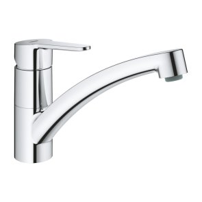 Grohe BauEco Virtuves izlietnes maisītājs, 1/2 collas, hroms