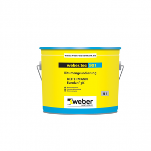 Weber Tec 901 bituma hidroizolējoša emulsija bez šķīdinātājiem, 5L