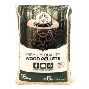 HWI Premium kokskaidu granulas 6mm, 15kg