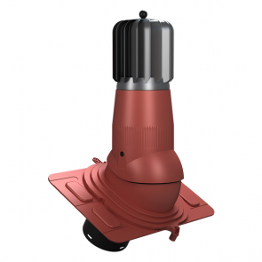 UNIWERSAL EVO вентиляционный выход D150 , ar mehānisko ventilatoru - Sarkans