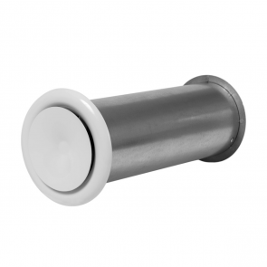 Europlast Komplekts, pieplūdes vārsts ar skaņas izolāciju, metāla Ø125mm, 300-550mm