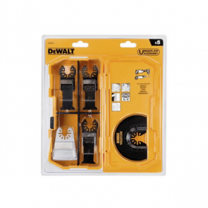 DeWalt Asmeņu komplekts (5gab)