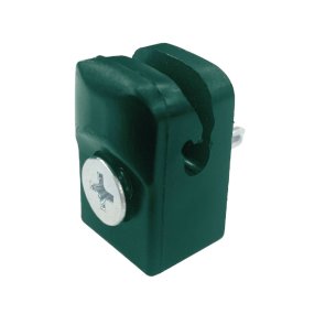 Vilmars Plastmasas klipši ar skrūvi, zaļi