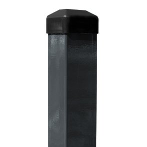 Vilmars Kvadrātveida žoga stabs, antracīta, 40x60/1.3mm,  2m