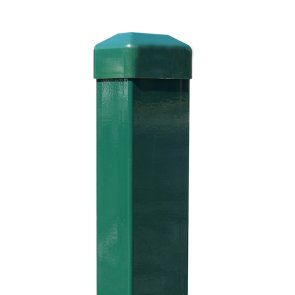 Vilmars Kvadrātveida žoga stabs, zaļš, 40x60/1.3mm, 2m